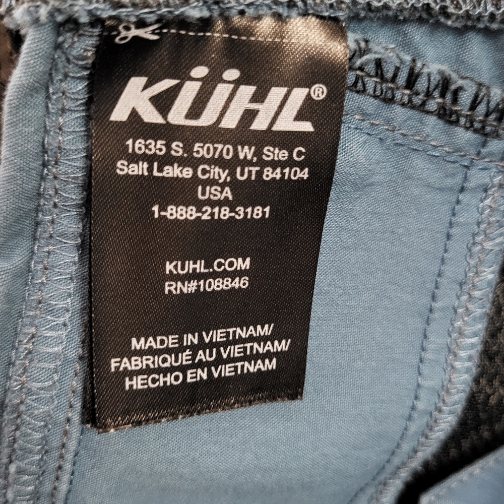 KUHL Ramblr Shorts 10" Inseam in Deep Waters Blue Size 30 - Picture 12 of 14